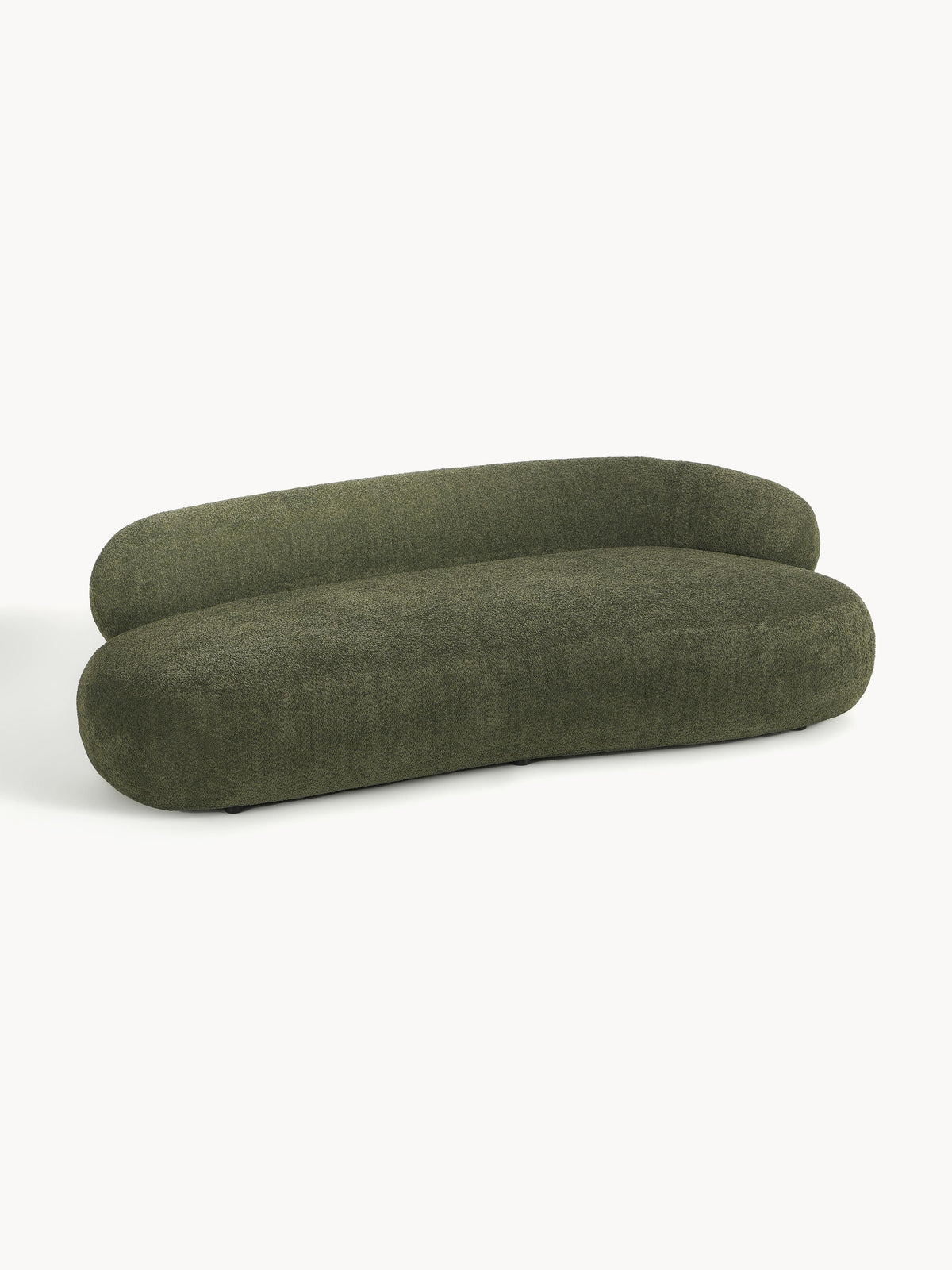Alba Teddy Bouclé Sofa, 3-Seater