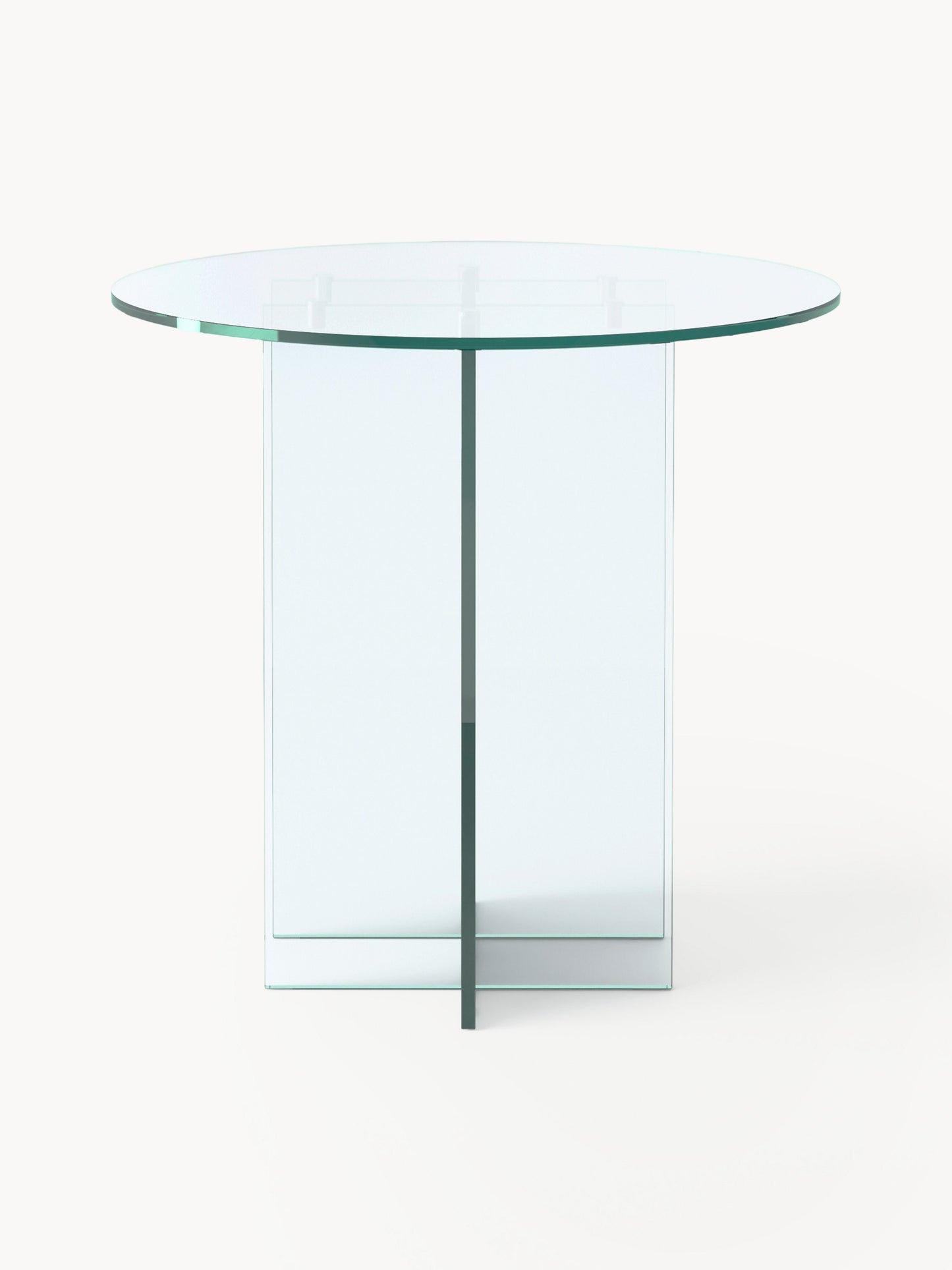 Anouk Round Glass Dining Table, in Various Sizes