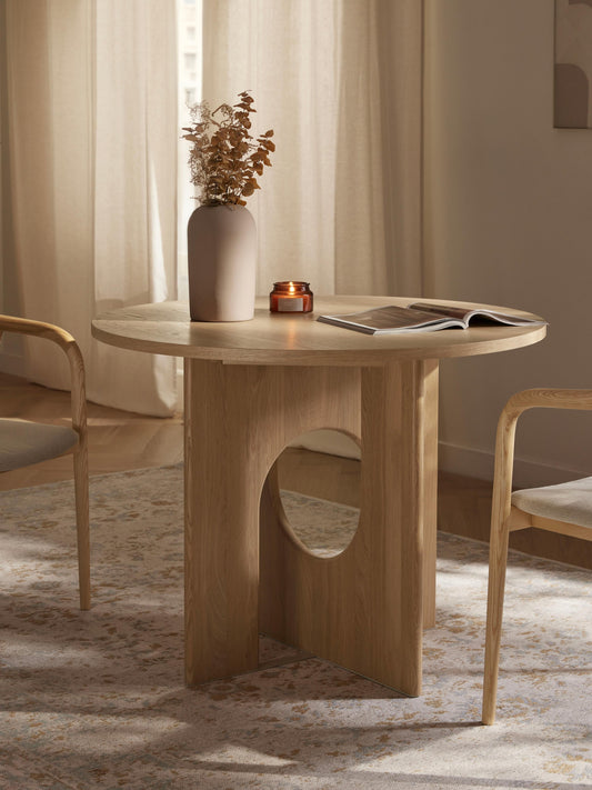 Apollo Round Dining Table, Available in Various Sizes