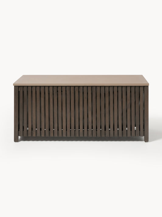 Arkin Garden Storage Box with Insert, Acacia Wood, W 129 cm