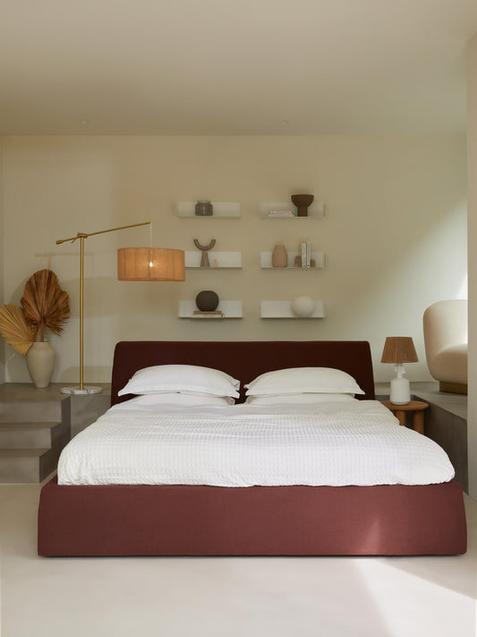 Cloud Storage Bed, Upholstered