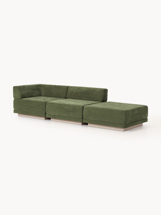 Colin Modular Sofa with Ottoman, 4-Seater