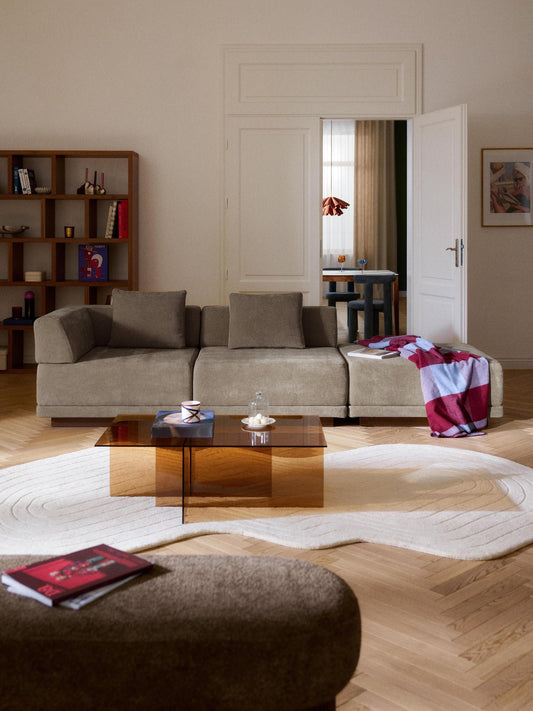 Colin Modular Sofa with Ottoman, 4-Seater
