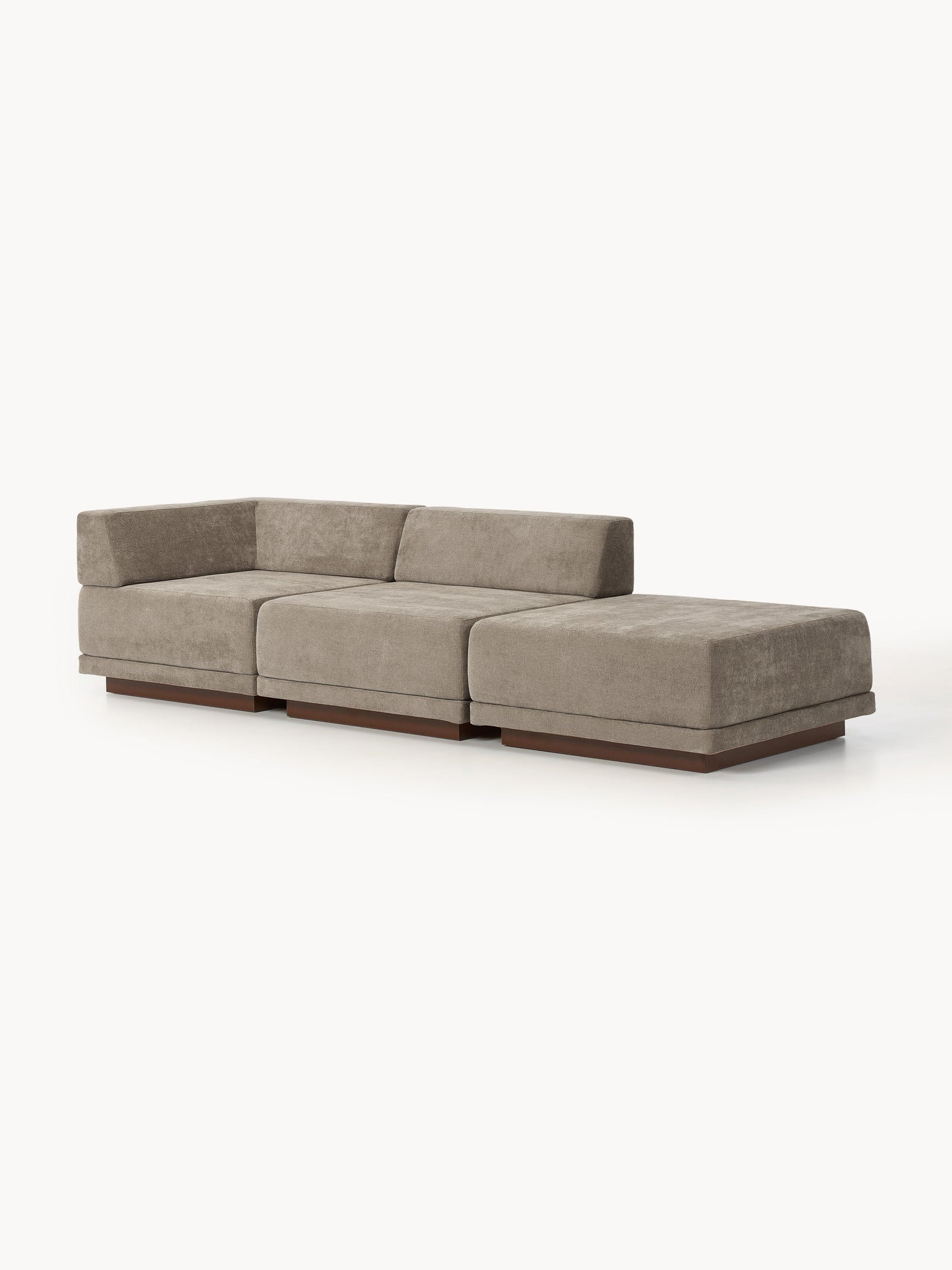 Colin Modular Sofa with Ottoman, 4-Seater