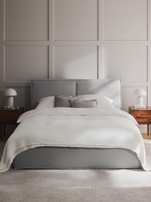 Dream Storage Bed, Upholstered