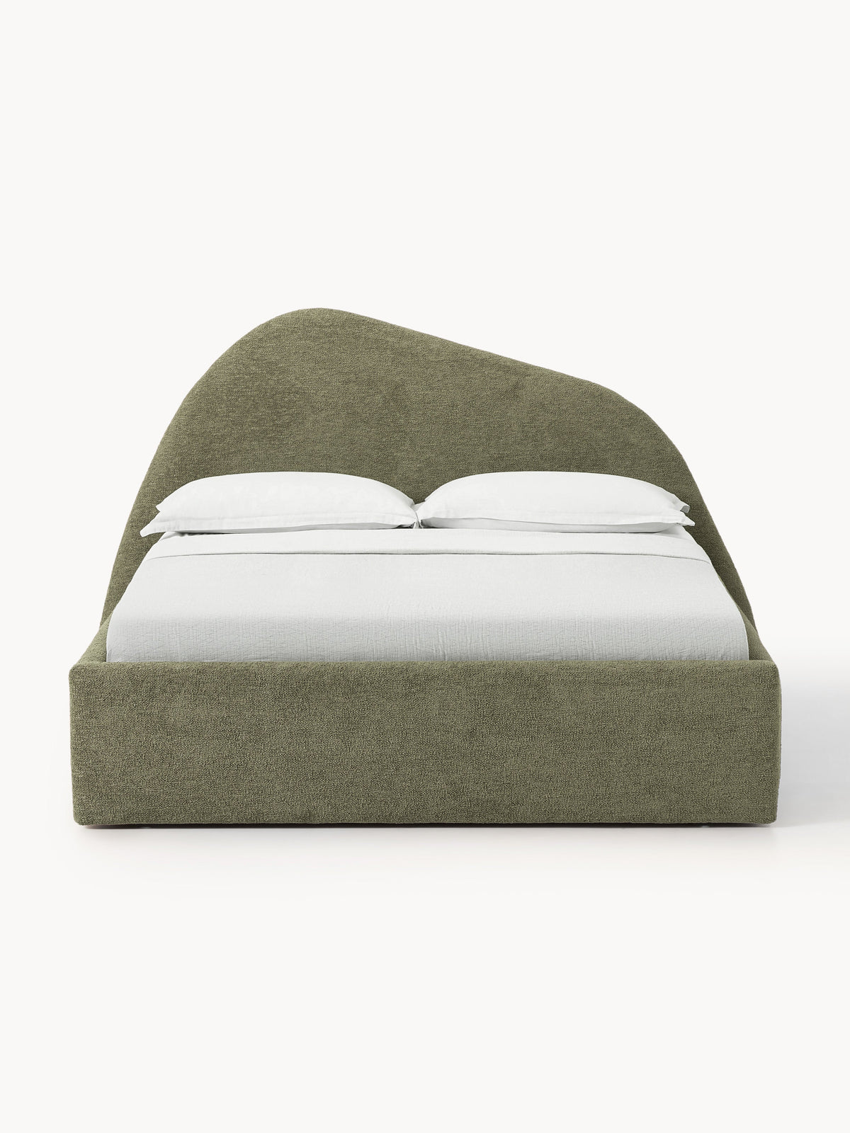 Gary Upholstered Bed, Bouclé