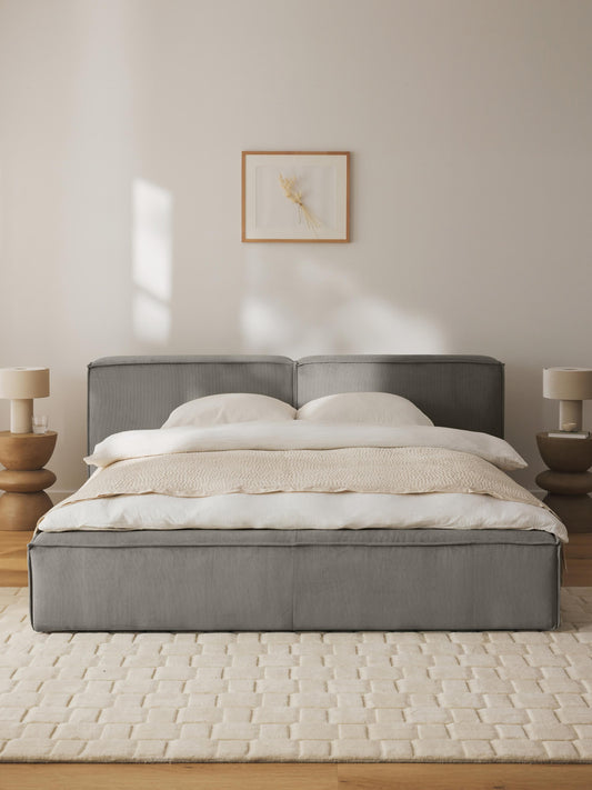 Lennon Corduroy Upholstered Bed