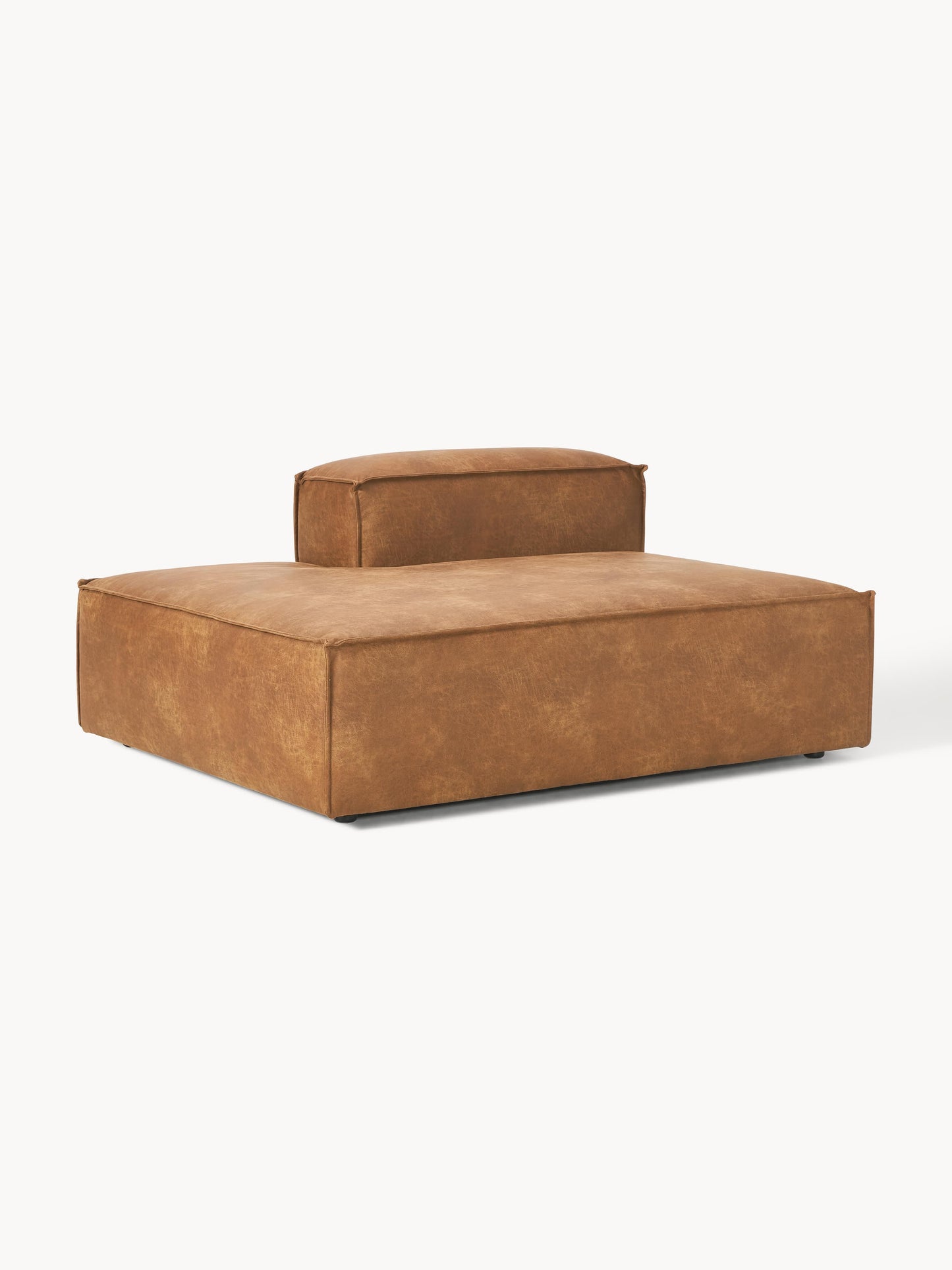 Lennon Ottoman Module in Leather