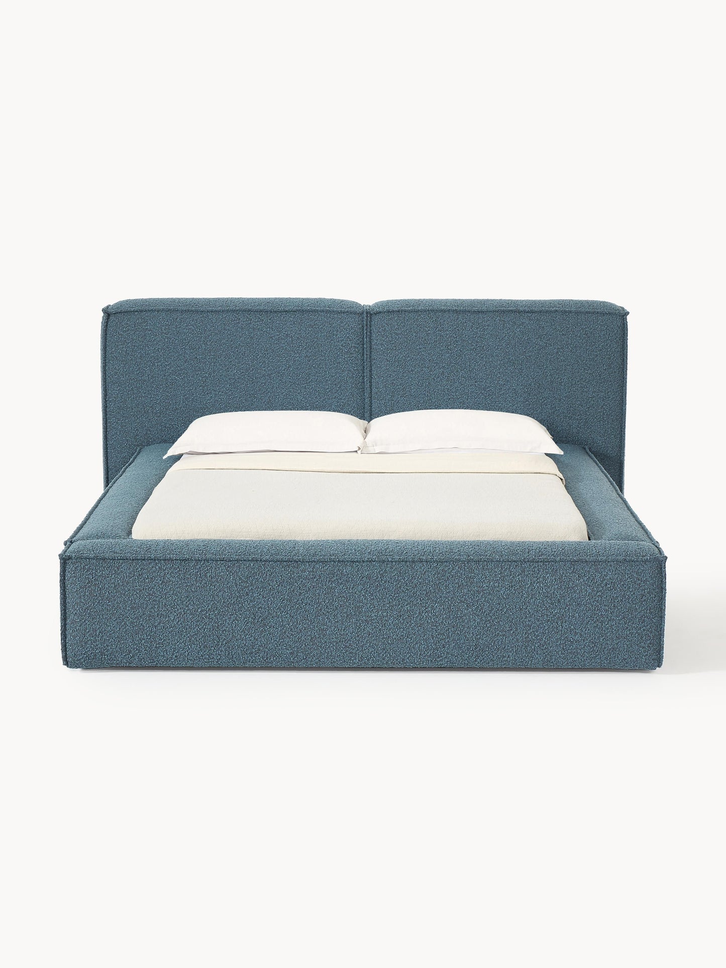Lennon Upholstered Bed, Bouclé