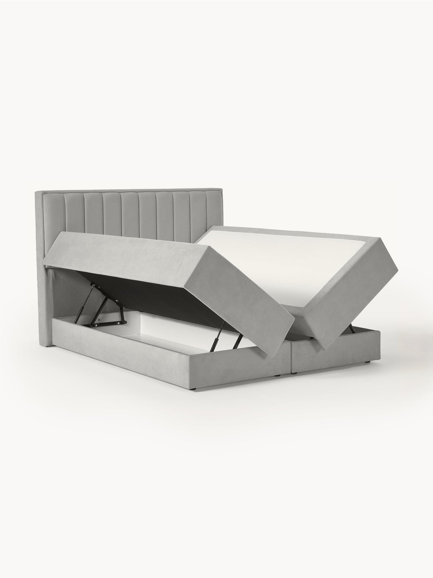 Livia Box Spring Storage Bed