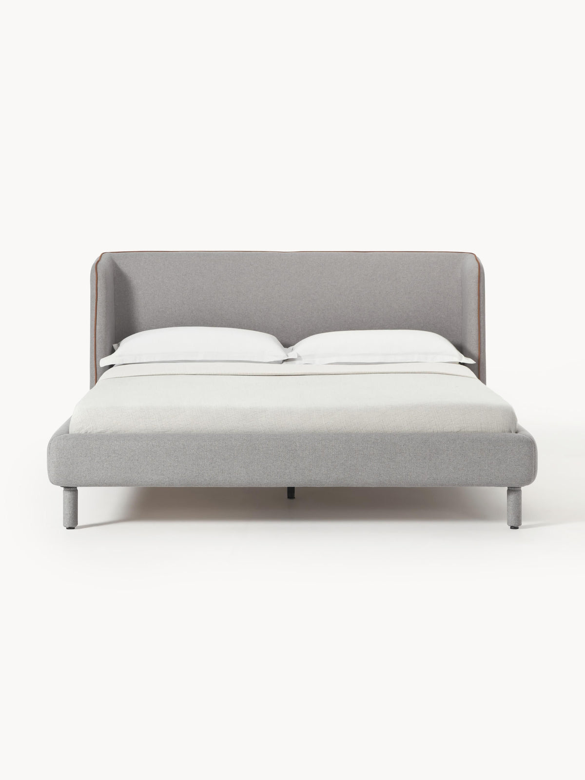Luma Headboard Bed, Upholstered