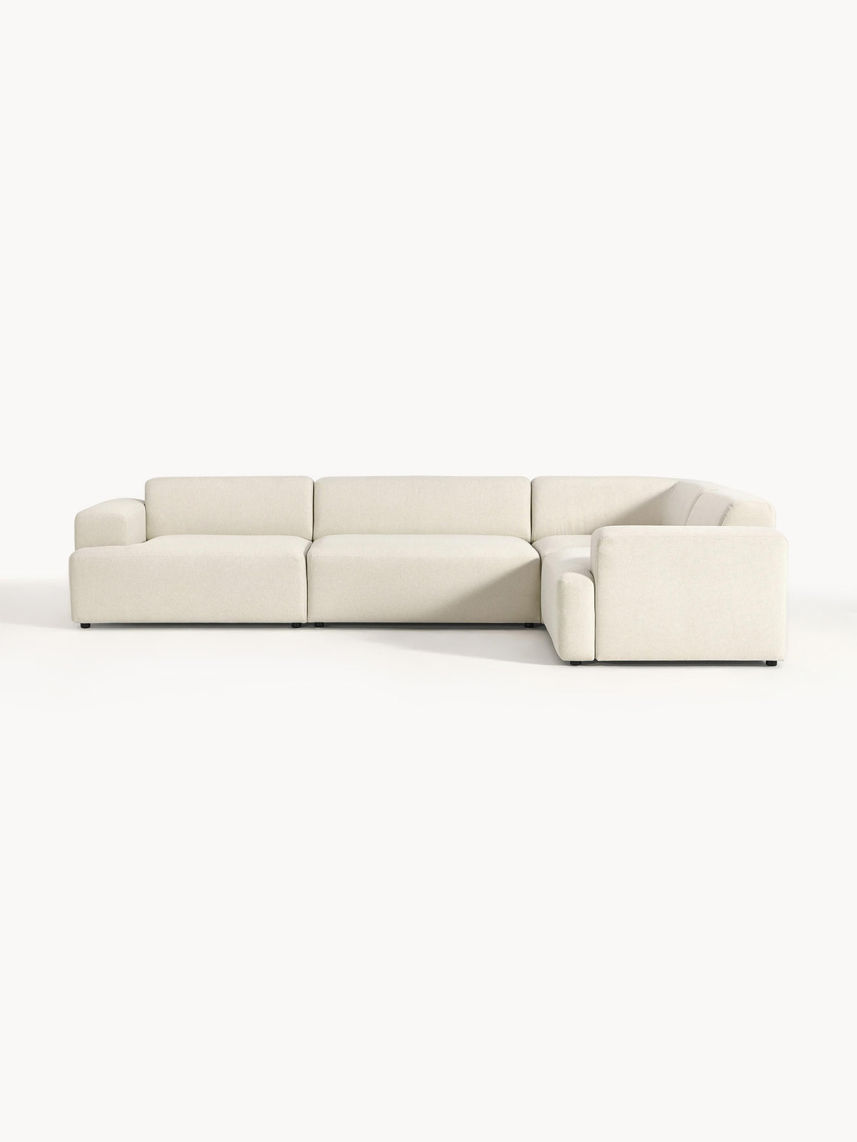 Melva Large Corner Sofa, 4-Seater