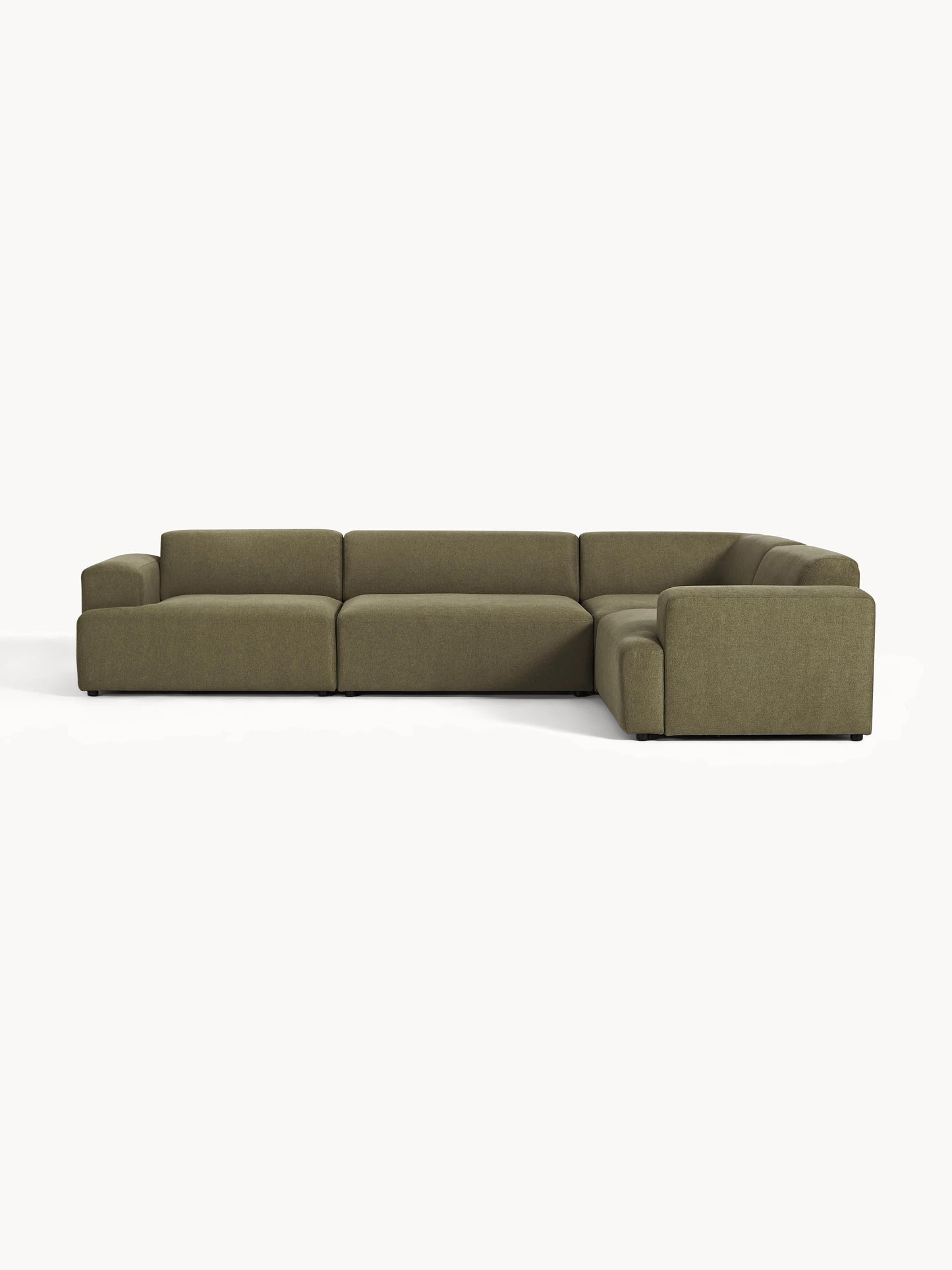 Melva Large Corner Sofa, 4-Seater
