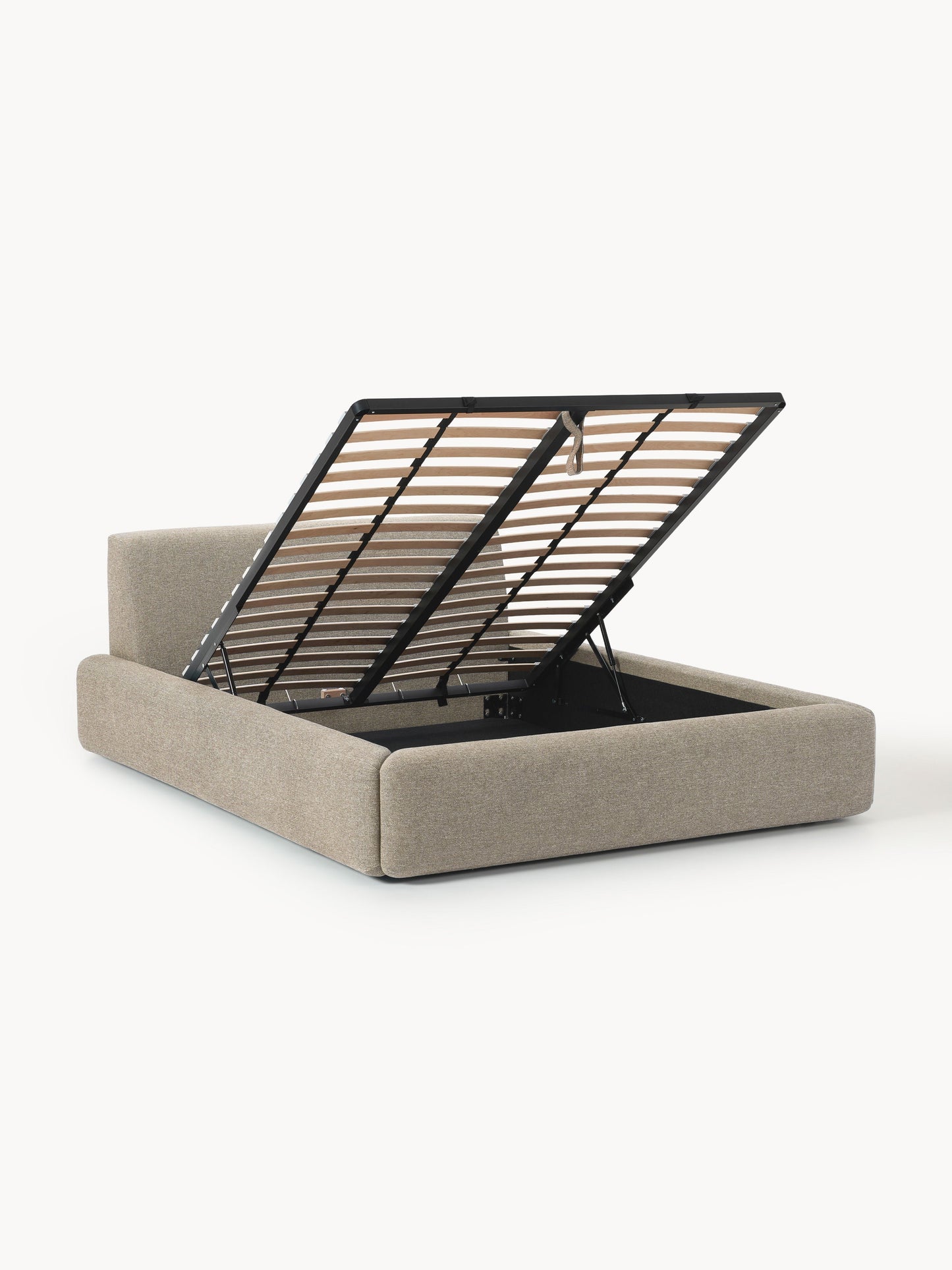 Melva Storage Bed, Upholstered