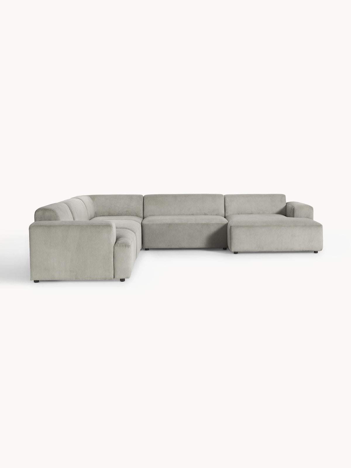 Melva XL Corner Sofa, Corduroy