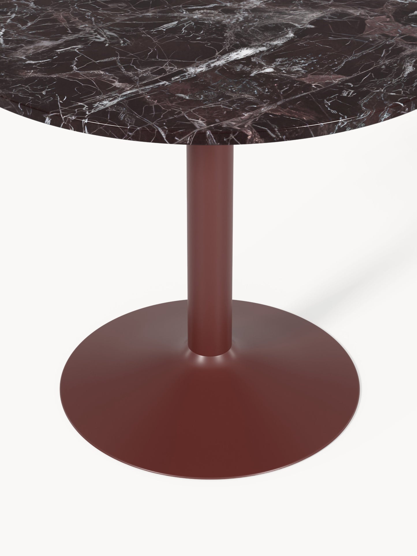 Miley Round Dining Table, Marble, Ø 90 cm