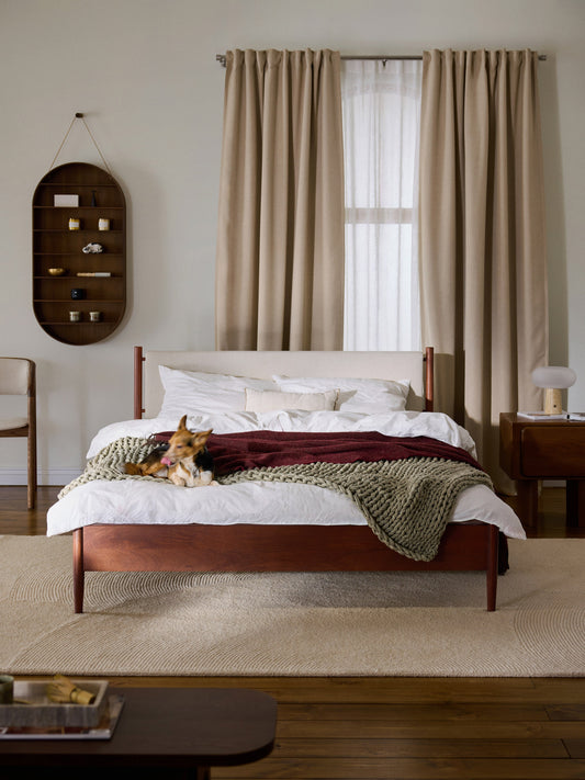 Paul Mango Wood Bed
