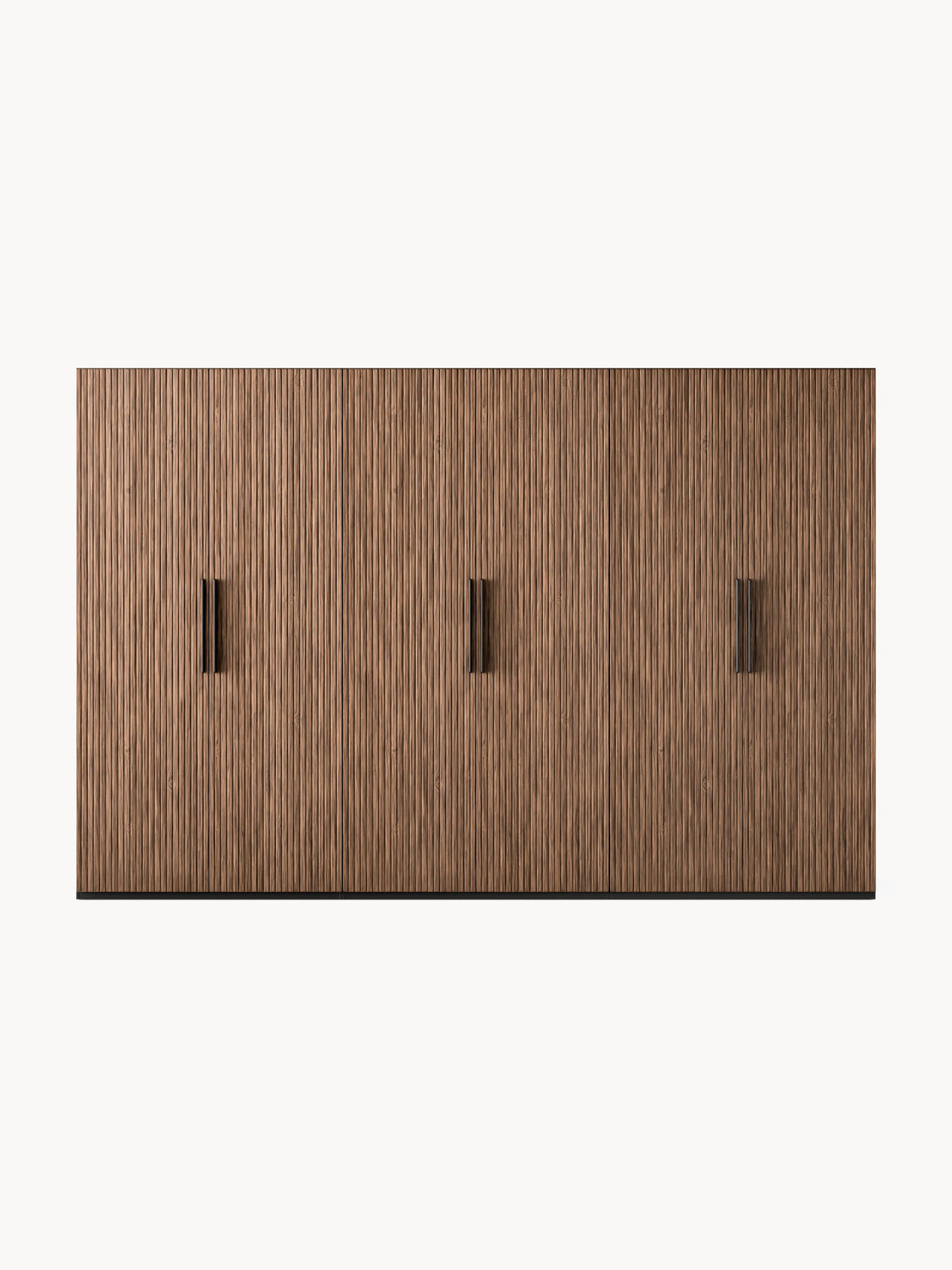 Simone Hinged-Door Wardrobe, Modular, 300 cm Wide, in Various Sizes