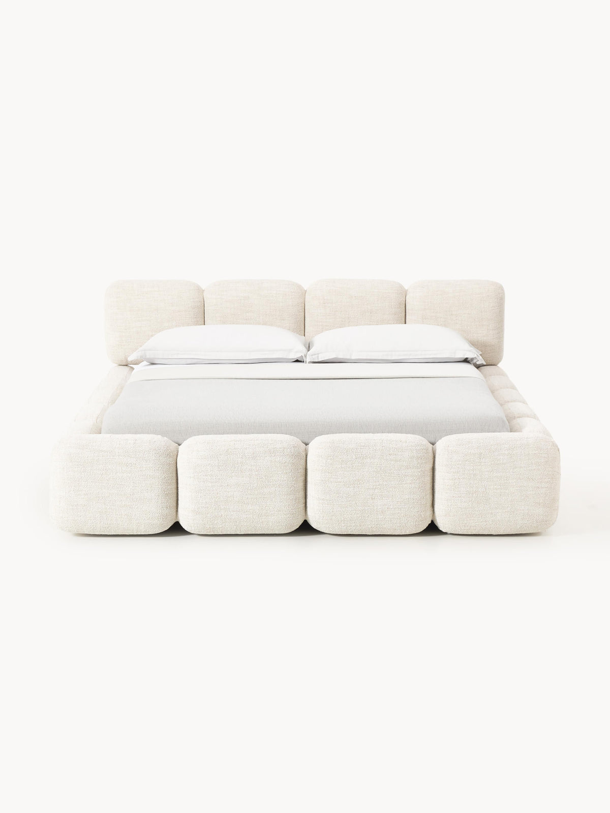 Tayla Bouclé Upholstered Bed