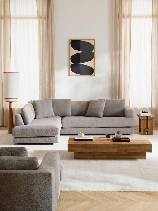Tribeca Corner Sofa in Bouclé
