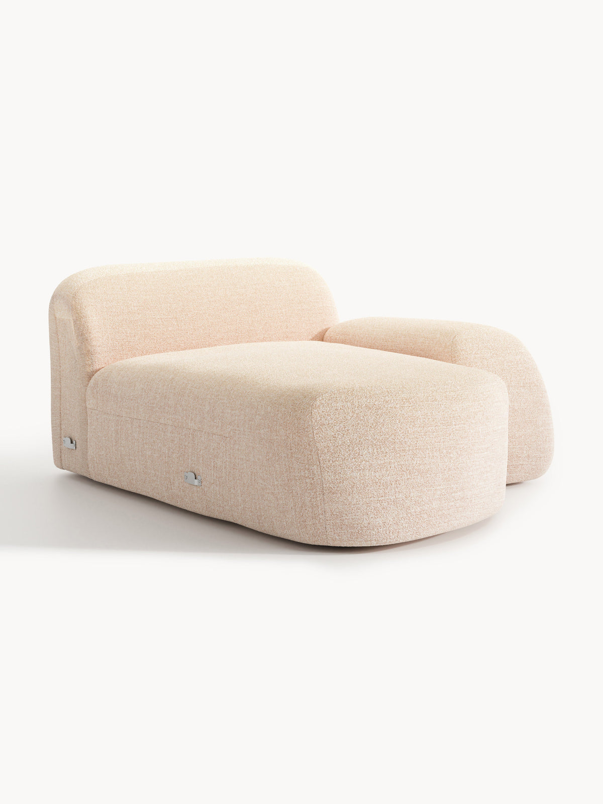 Wolke Chaise Corner Module in Bouclé