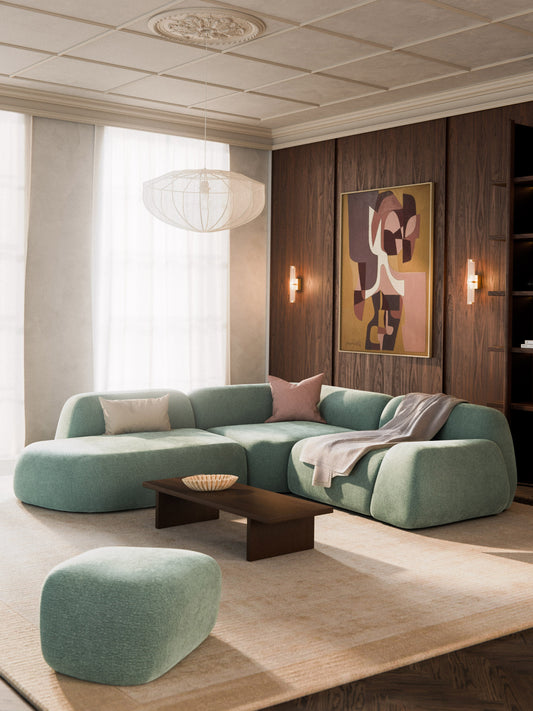 Wolke Modular Corner Sofa with Chaise Longue, 4-Seater
