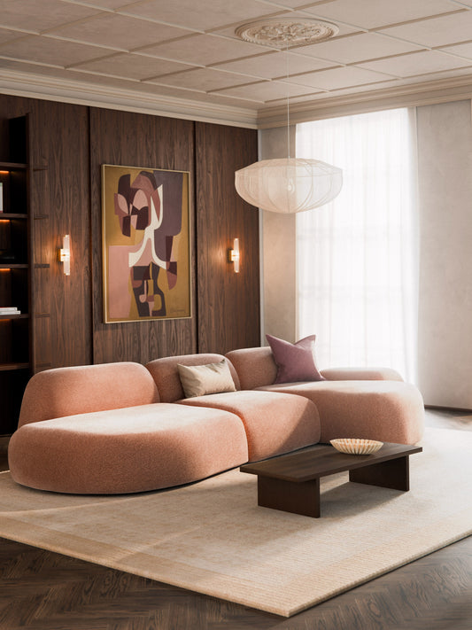 Wolke Modular Corner Sofa with Chaise Longue, 4-Seater
