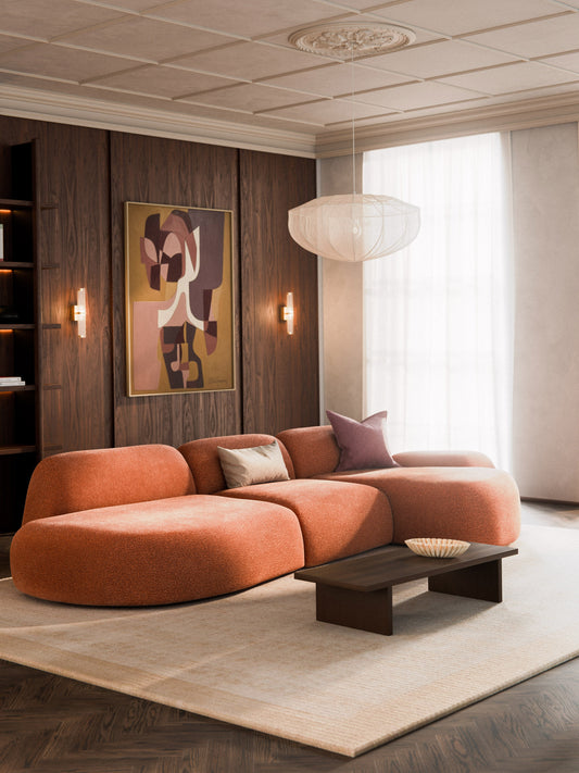 Wolke Modular Corner Sofa with Chaise Longue, 4-Seater