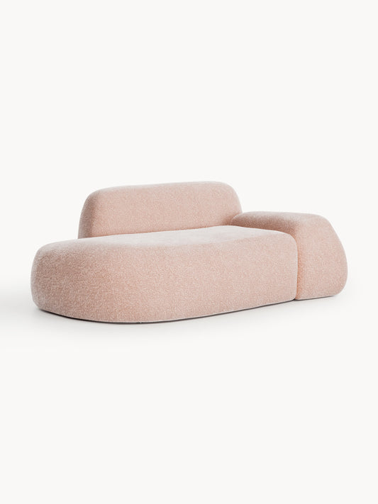 Wolke Sofa with Chaise Longue, 2-Seater