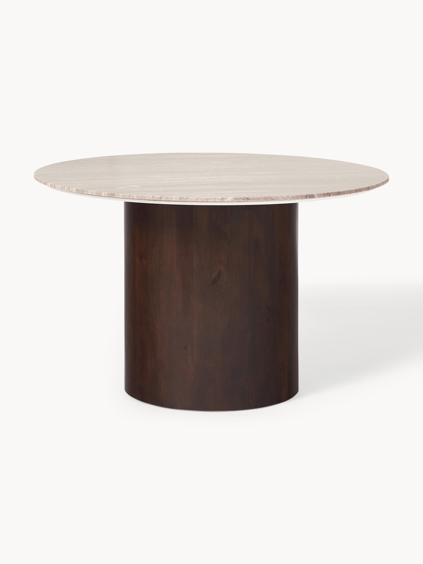 Abby Round Dining Table, Marble, Ø 120 cm