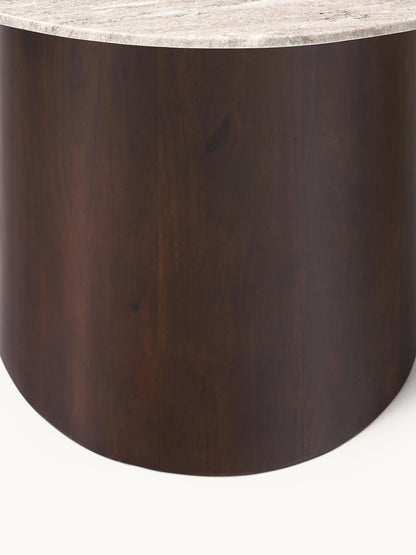 Abby Round Dining Table, Marble, Ø 120 cm