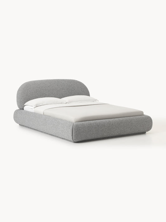 Alba Bouclé Storage Bed, Upholstered