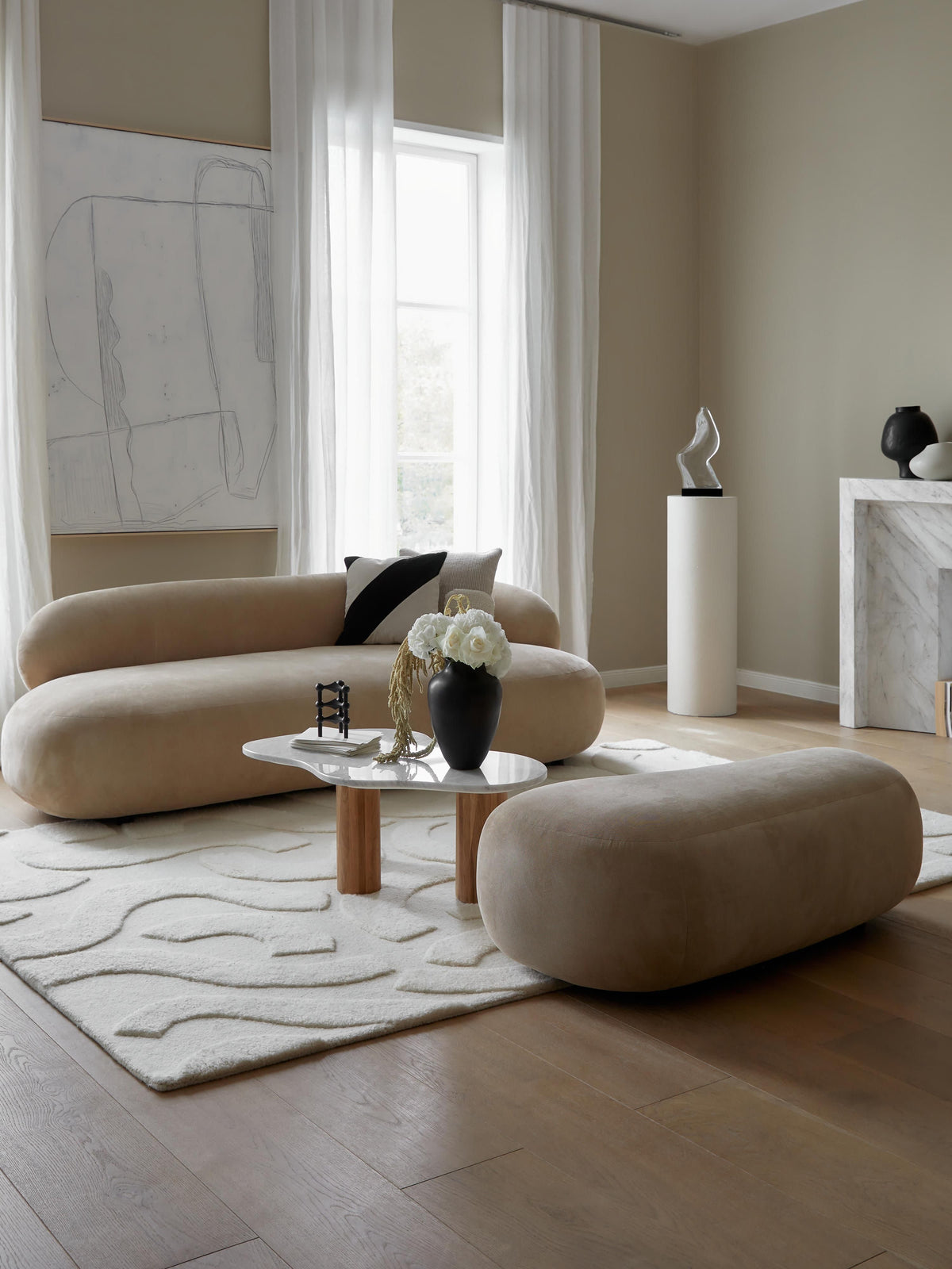Alba Sofa, 3-Seater