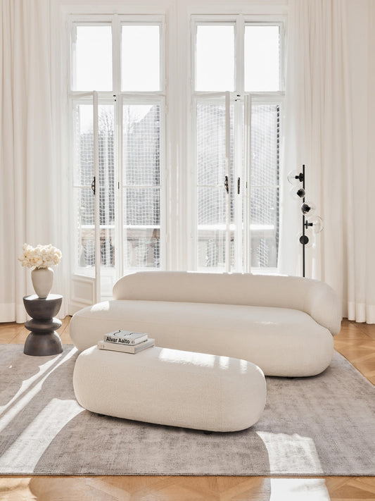 Alba Sofa in Teddy, 3-Seater