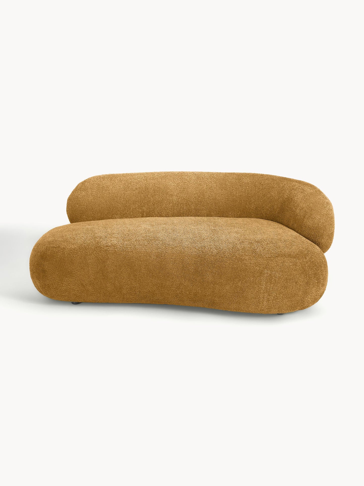 Alba Teddy Bouclé Sofa, 2-Seater