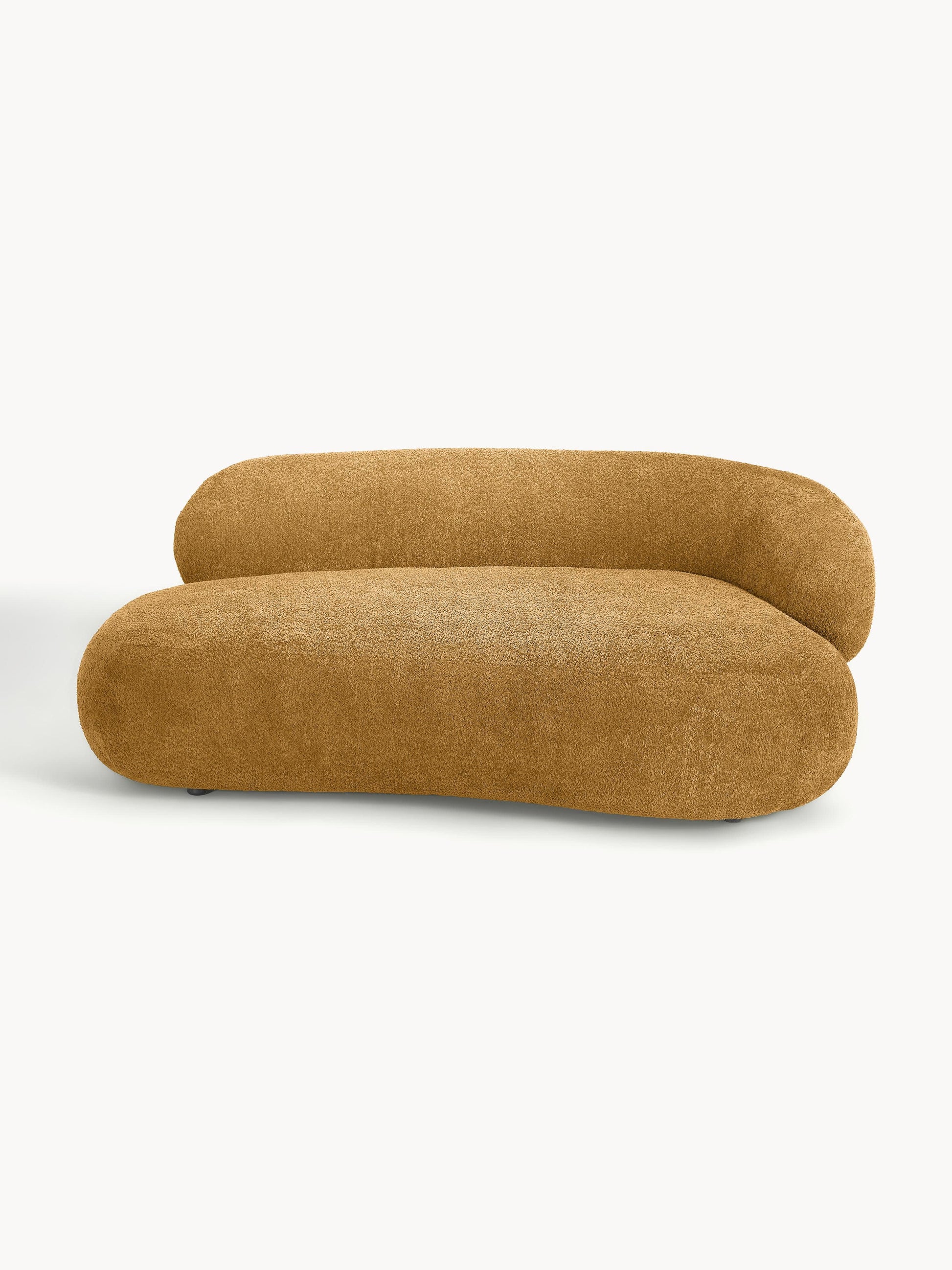 Alba Teddy Bouclé Sofa, 2-Seater