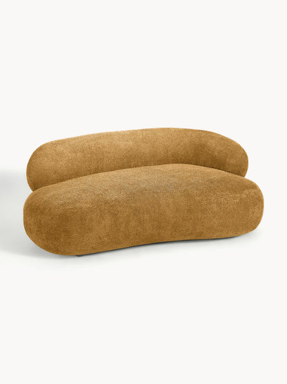 Alba Teddy Bouclé Sofa, 2-Seater