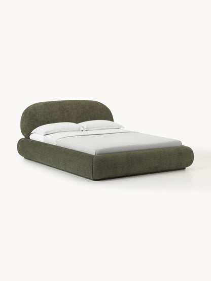 Alba Teddy Bouclé Upholstered Bed