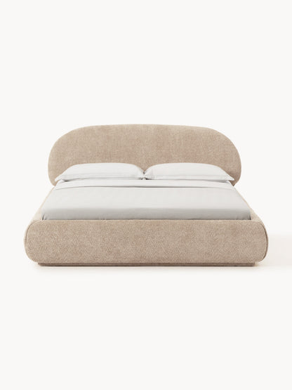 Alba Teddy Bouclé Upholstered Bed