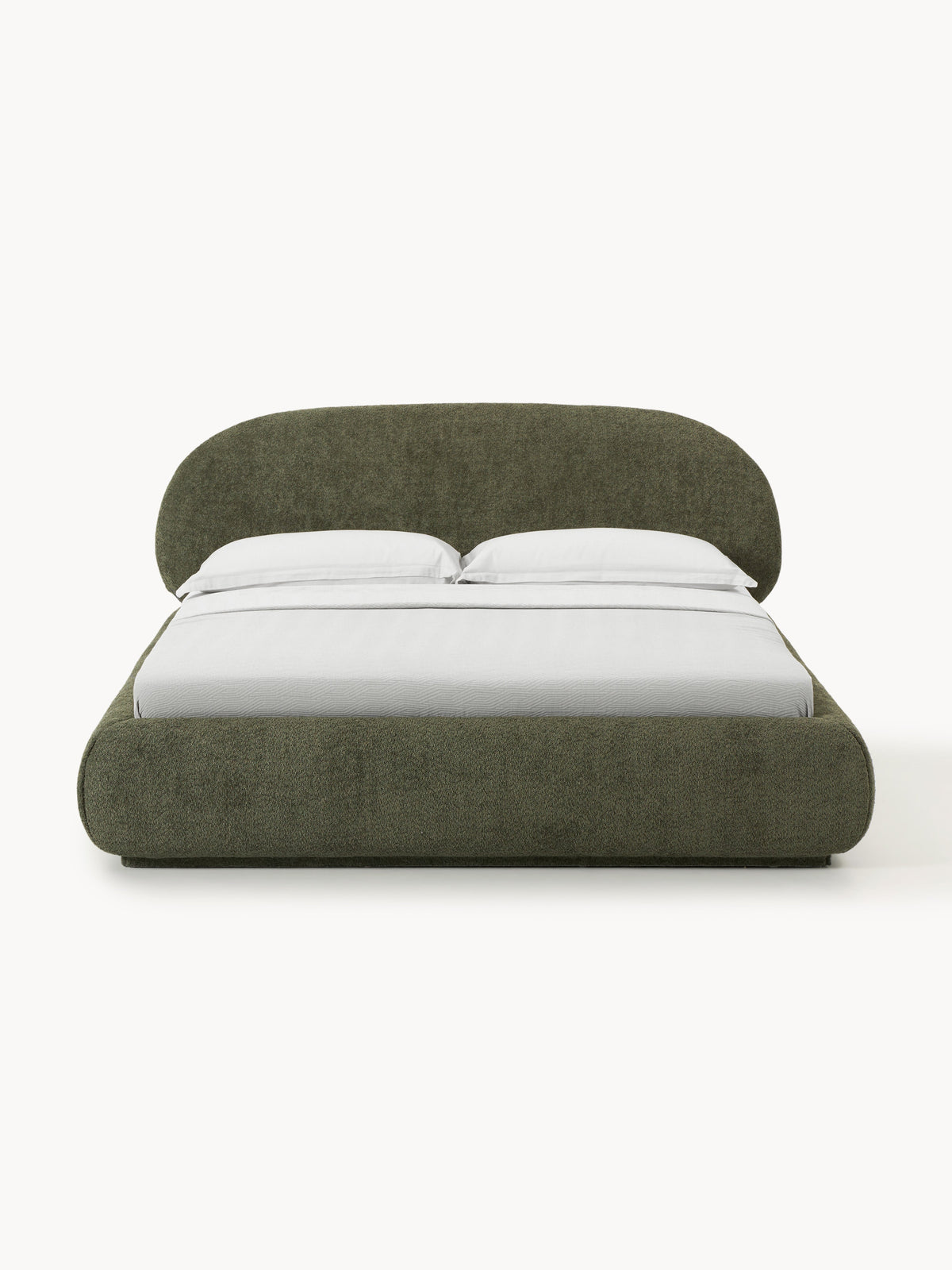 Alba Teddy Bouclé Upholstered Bed