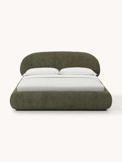 Alba Teddy Bouclé Upholstered Bed