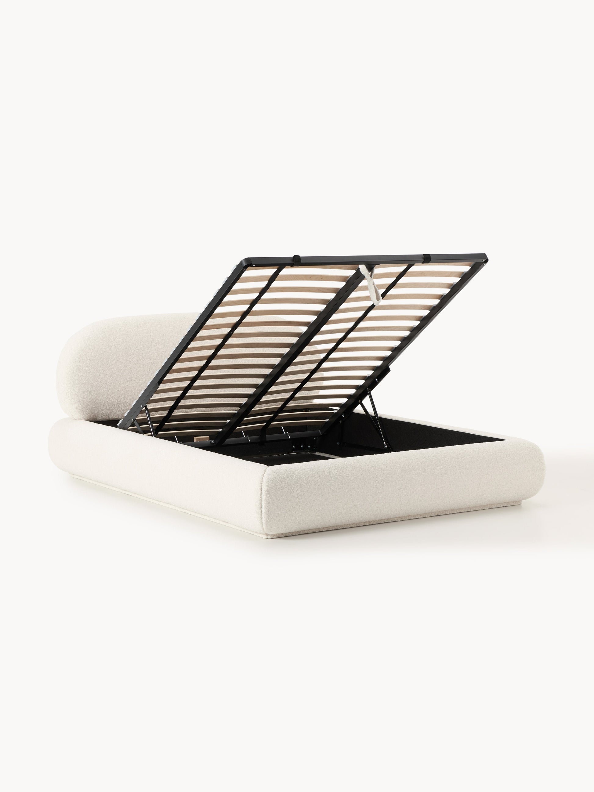 Alba Teddy Storage Bed, Upholstered