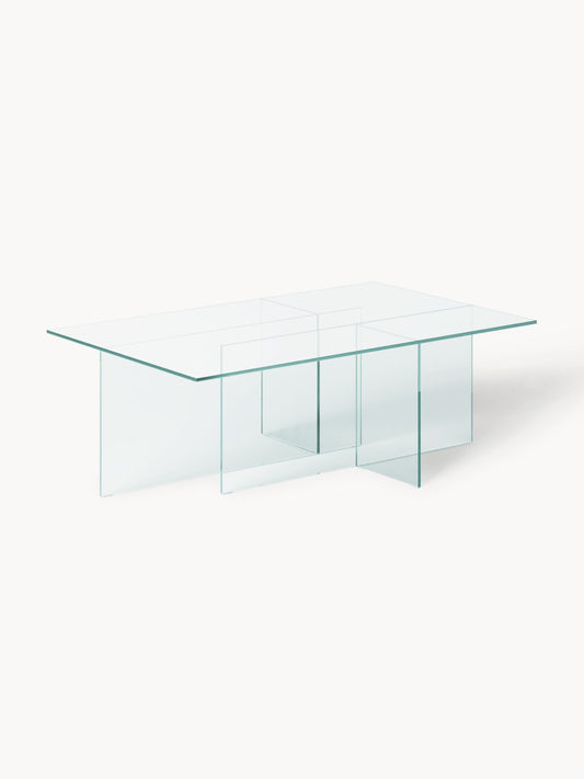 Anouk Coffee Table, Glass, W 102 cm