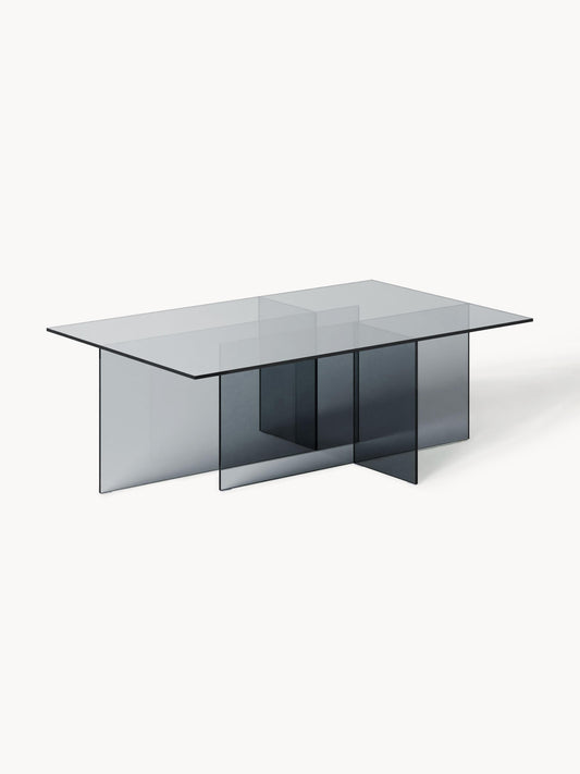 Anouk Coffee Table, Glass, W 102 cm