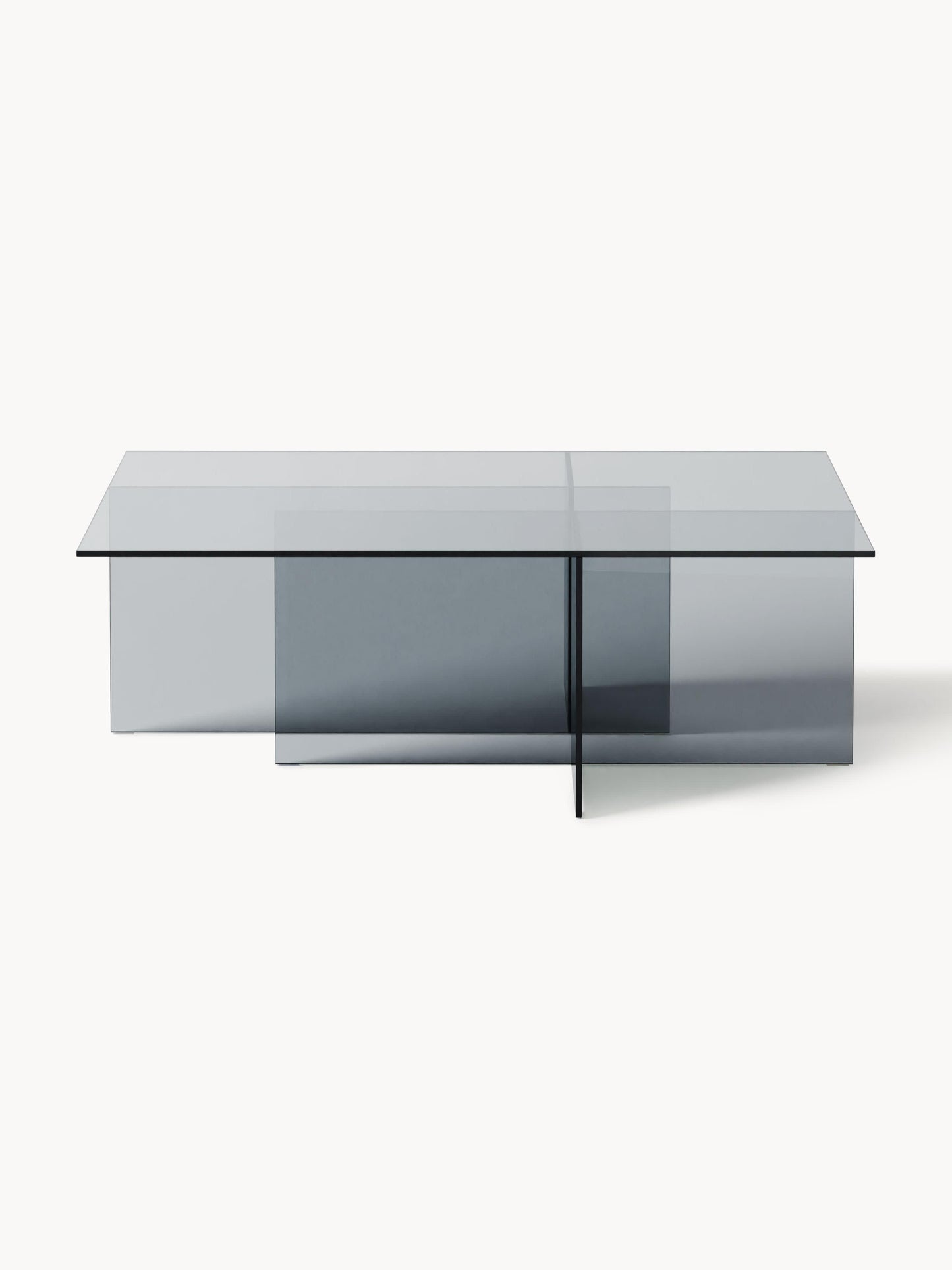 Anouk Coffee Table, Glass, W 102 cm