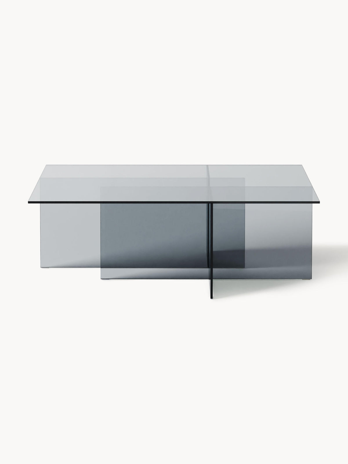 Anouk Coffee Table, Glass, W 102 cm