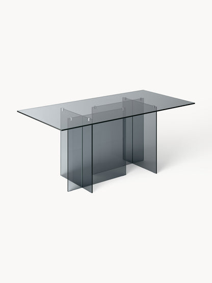 Anouk Glass Dining Table, 180 x 90 cm