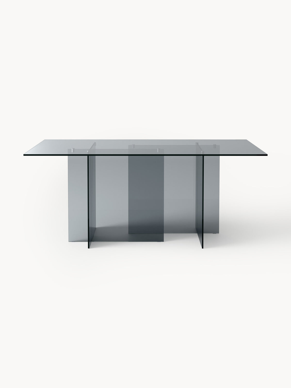 Anouk Glass Dining Table, 180 x 90 cm
