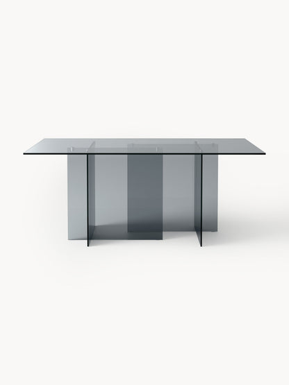Anouk Glass Dining Table, 180 x 90 cm