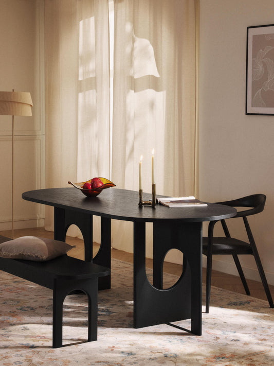 Apollo Oval Dining Table, Available in Various Sizes